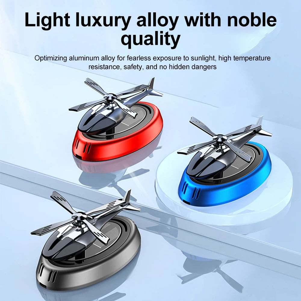 Helicopter Car Air Freshener Dashboard Decoration