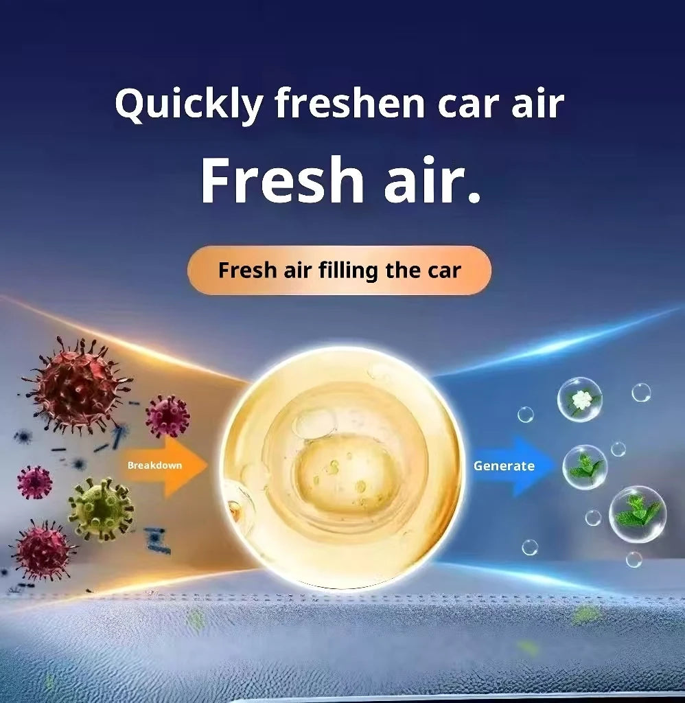 AutoTech Robot Car Aromatherapy Diffuser - LED Air Freshener - back view