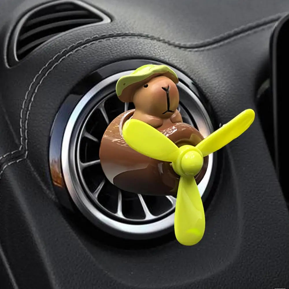 AutoScent Capybara Pilot Car Vent Aromatherapy Diffuser - side view