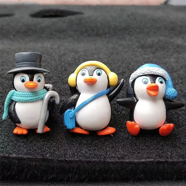 Penguin Car Air Freshener - Auto AC Vent Aromatherapy Diffuser