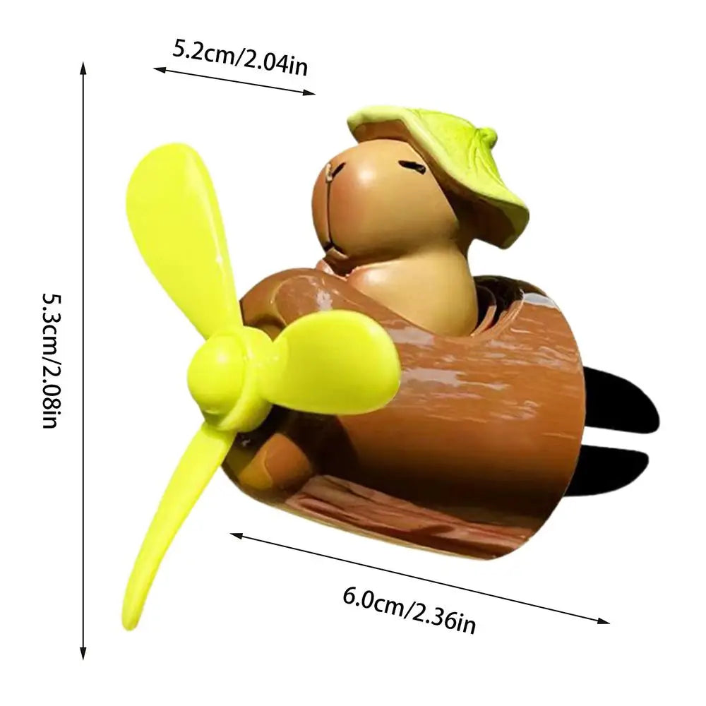 AutoScent Capybara Pilot Car Vent Aromatherapy Diffuser - right view