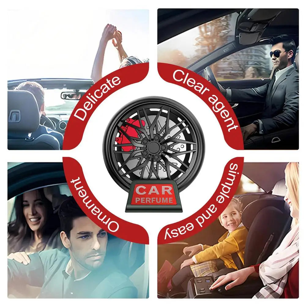 Premium Car Vent Clip Air Freshener - Long-Lasting Auto Scent