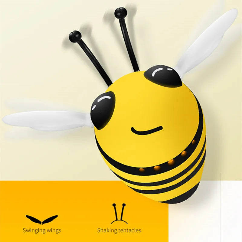 AutoVibe Cute Bee Car Air Freshener - Vent Clip Perfume Diffuser - back view