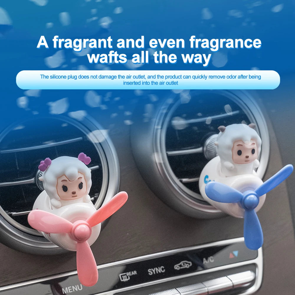 AutoPro DIY Perfume Vent Clip Car Air Freshener Diffuser - side view