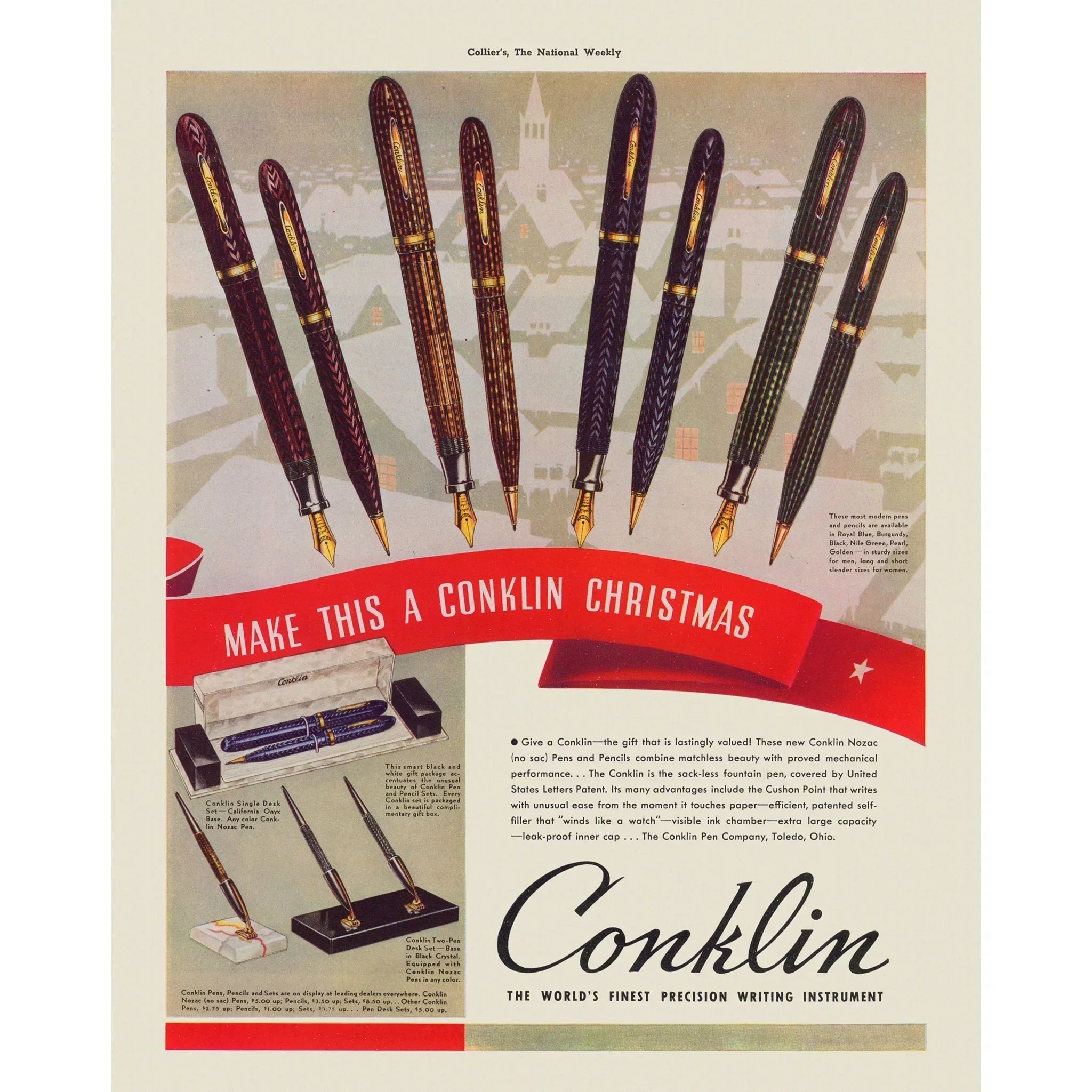 Introducing Conklin &ndash; A Legacy of American Penmaking