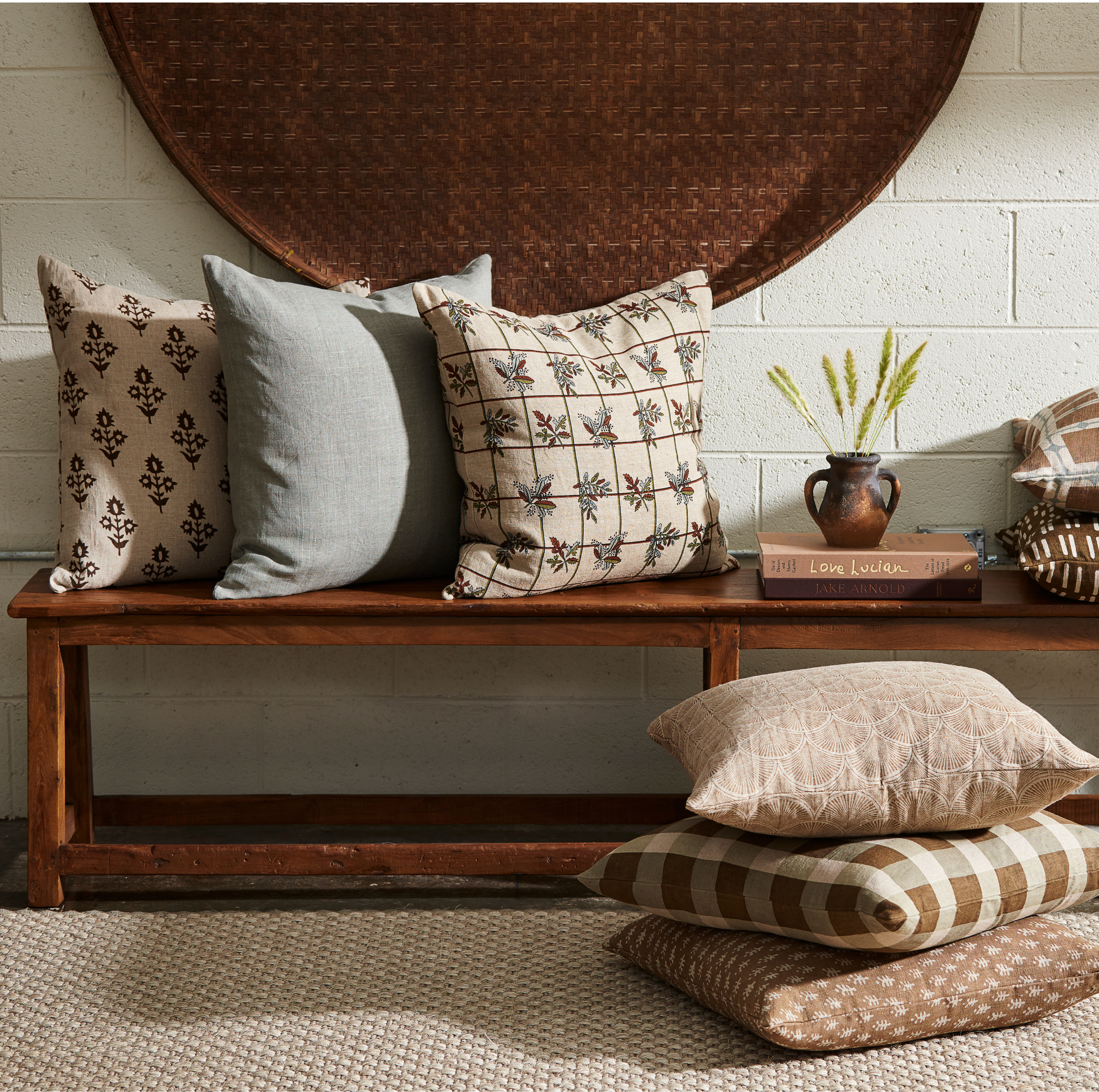 ravinest Navi Mist Pillow 22" x 22"