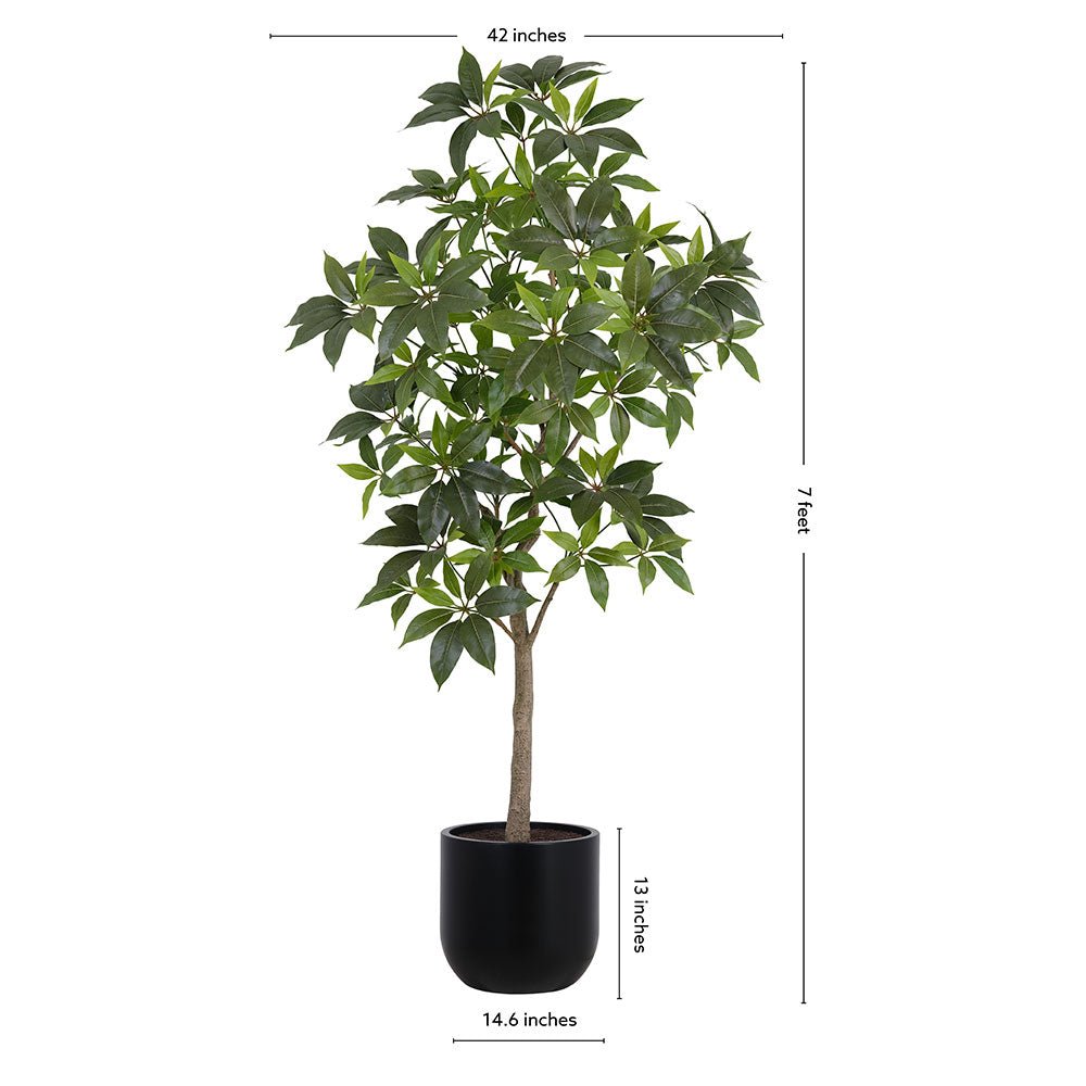 ravinest 7' Faux Potted Money Tree