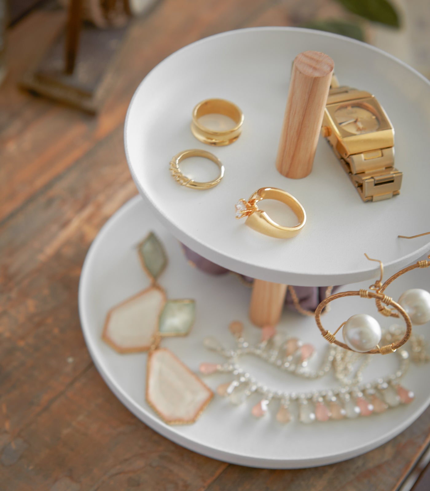 ravinest Jewelry Organizer - Steel + Wood