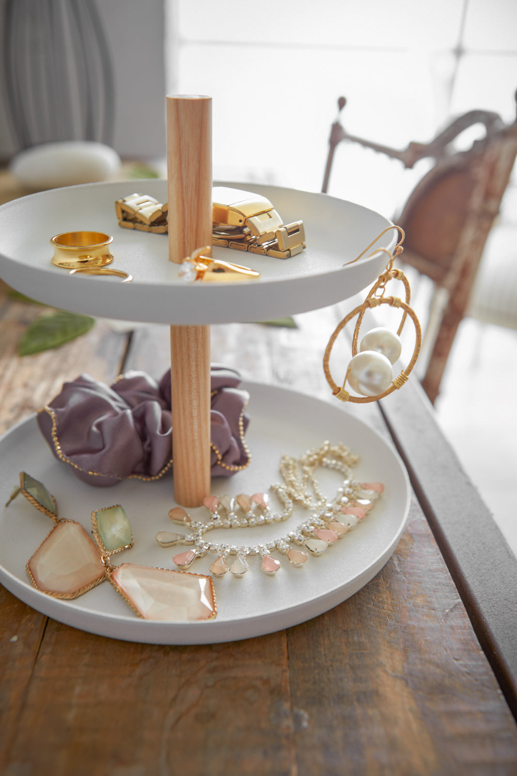 ravinest Jewelry Organizer - Steel + Wood