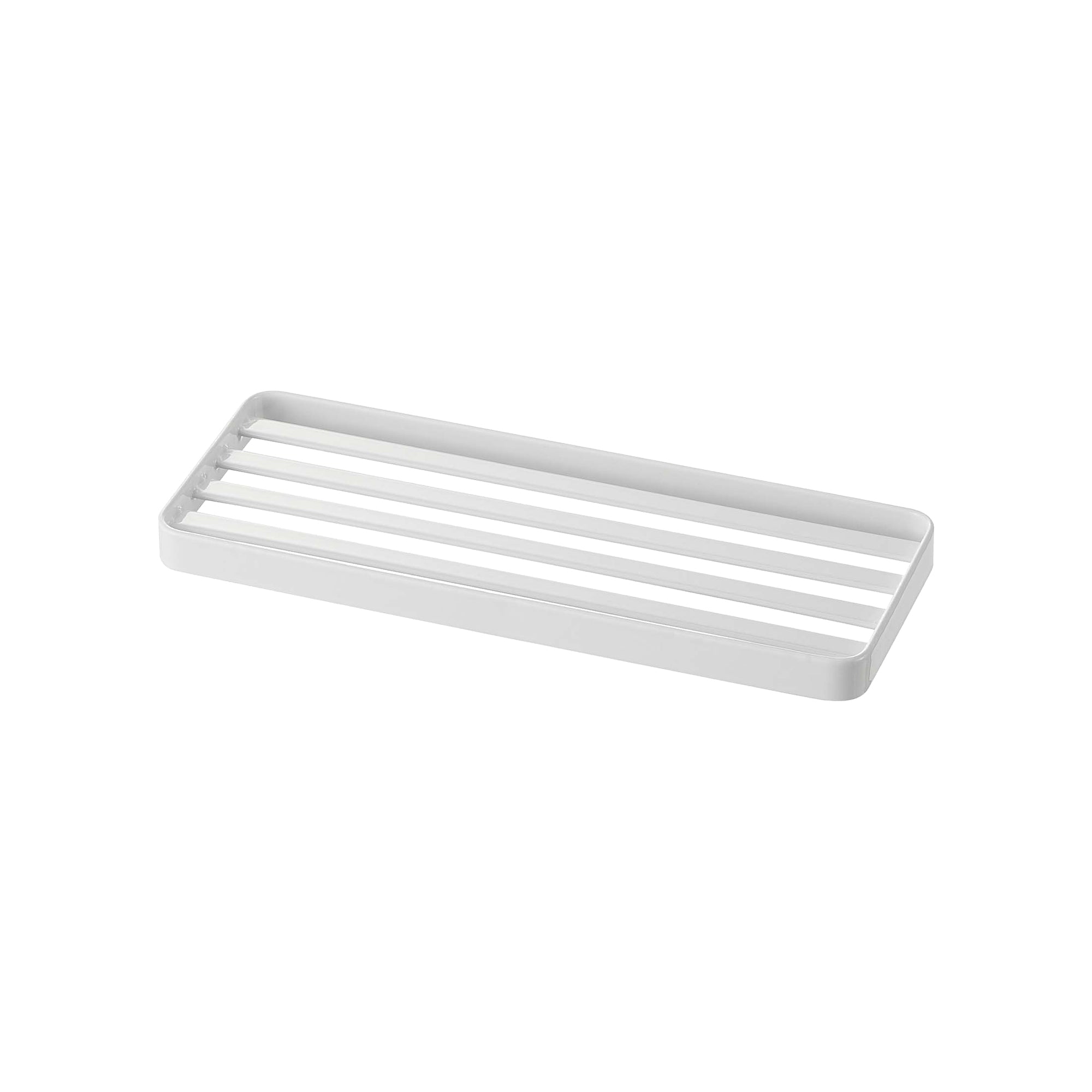 ravinest Slotted Bathroom Tray - Steel