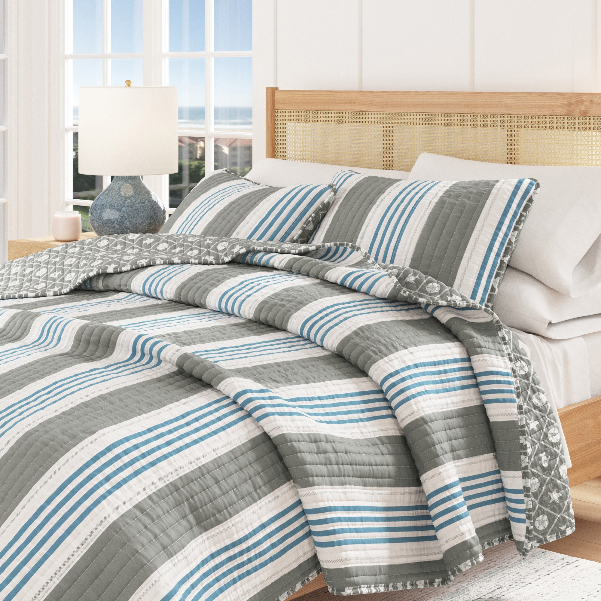 puremilo Coastal Quilt Set