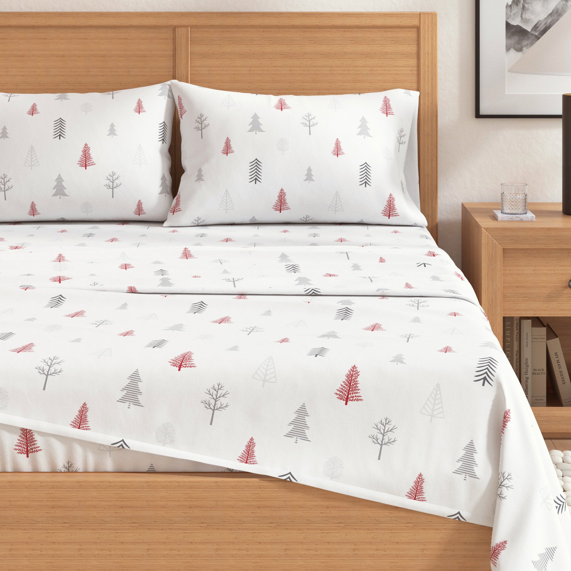 puremilo 100% Turkish Cotton Flannel Sheet Sets