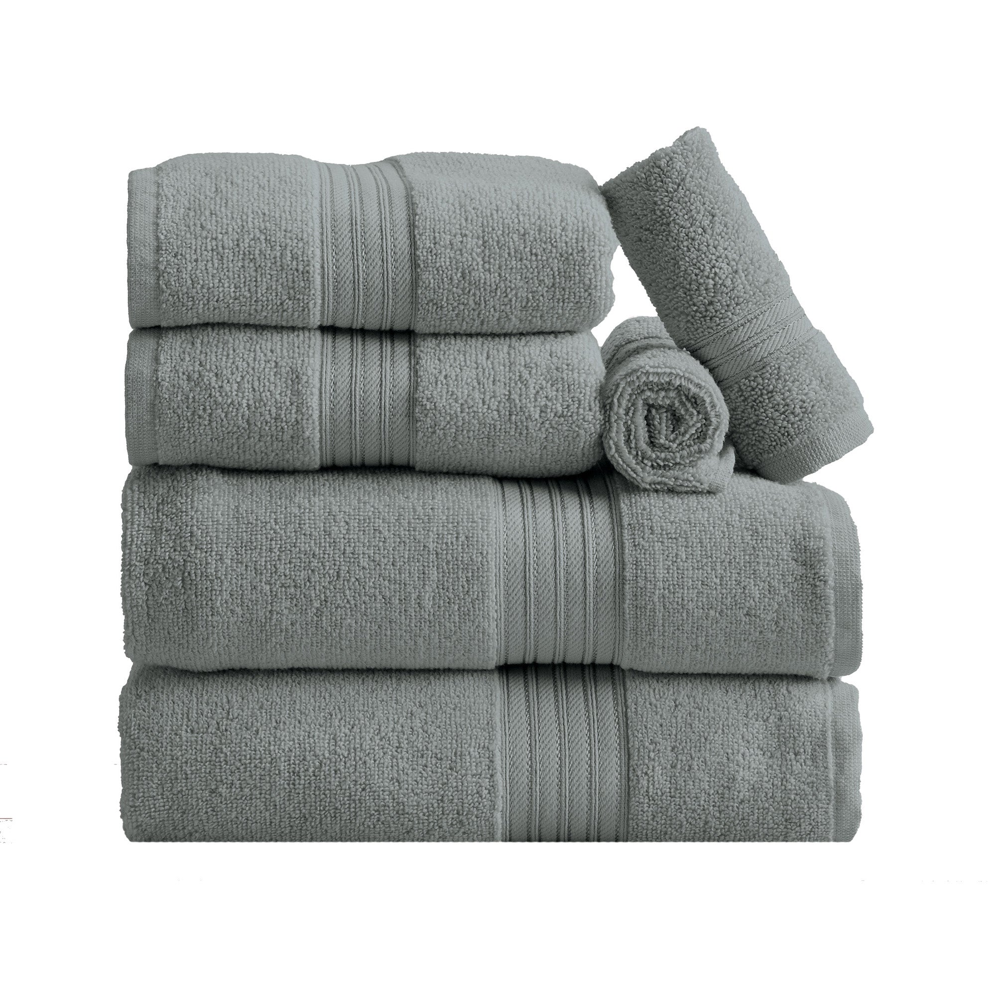 puremilo Cotton Terry Bath Towel Set