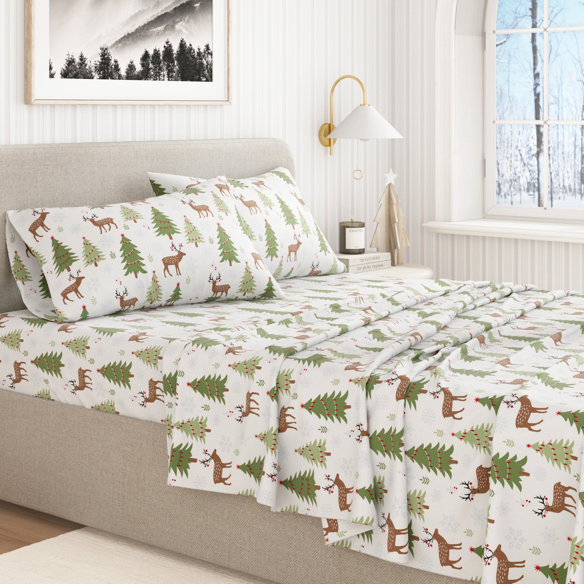 puremilo 100% Turkish Cotton Flannel Sheet Sets