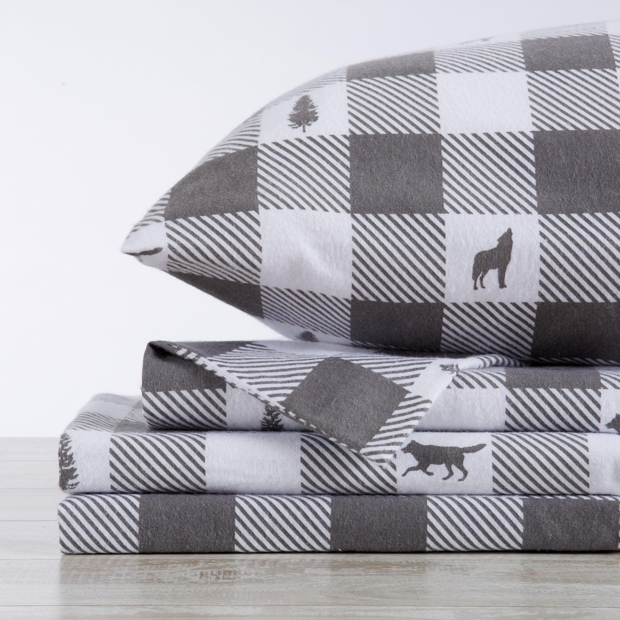 puremilo 100% Turkish Cotton Flannel Sheet Sets