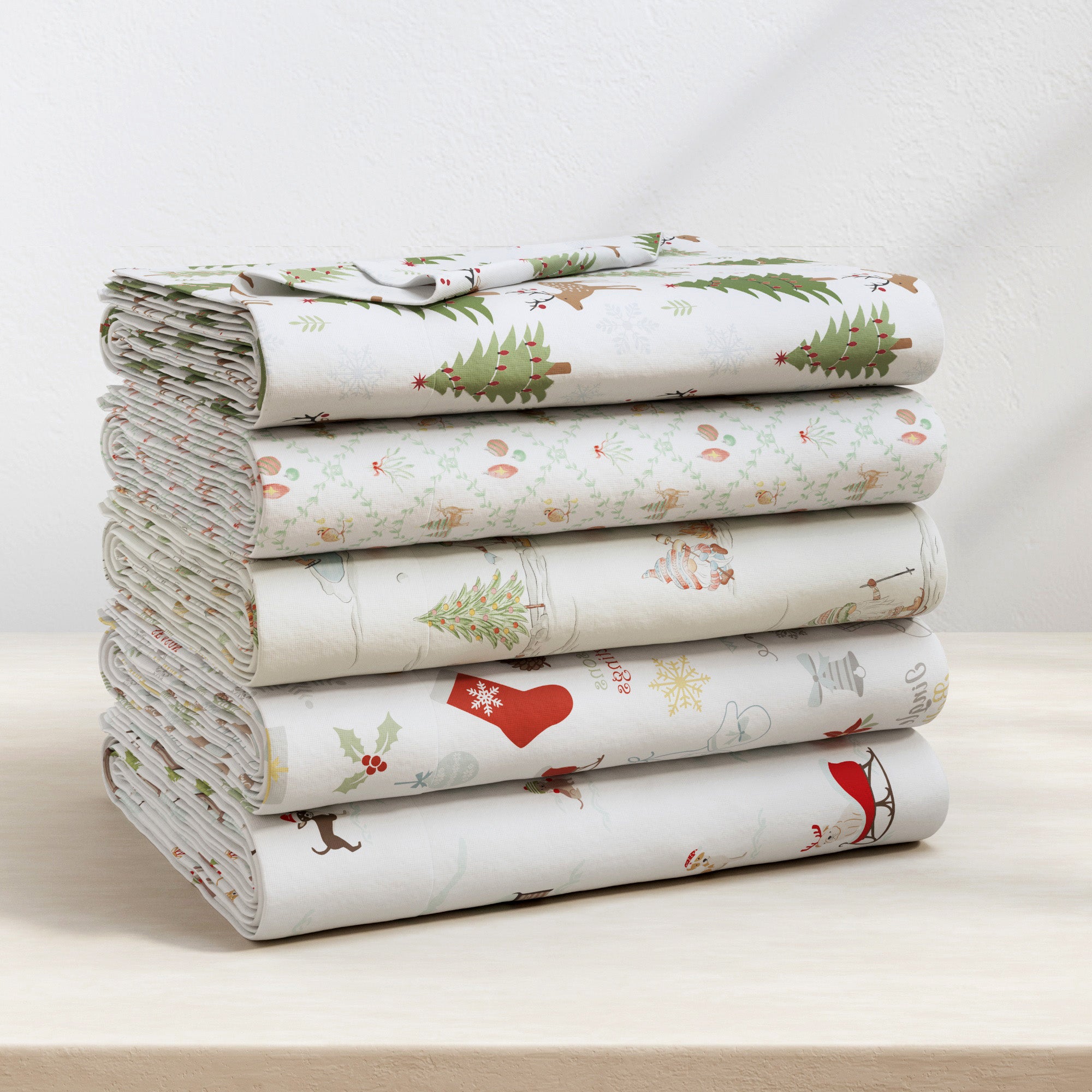 puremilo 100% Turkish Cotton Flannel Sheet Sets
