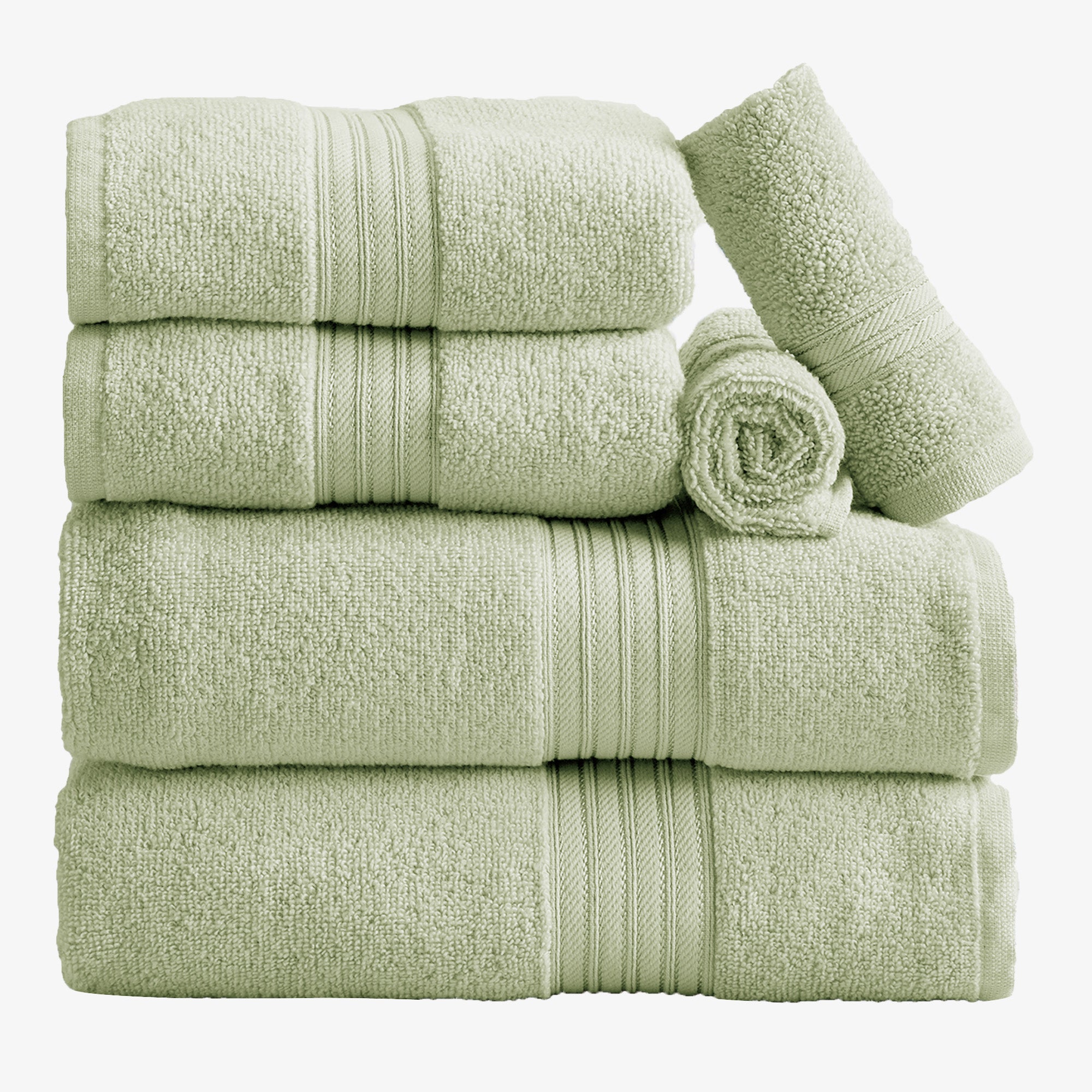 puremilo Cotton Terry Bath Towel Set