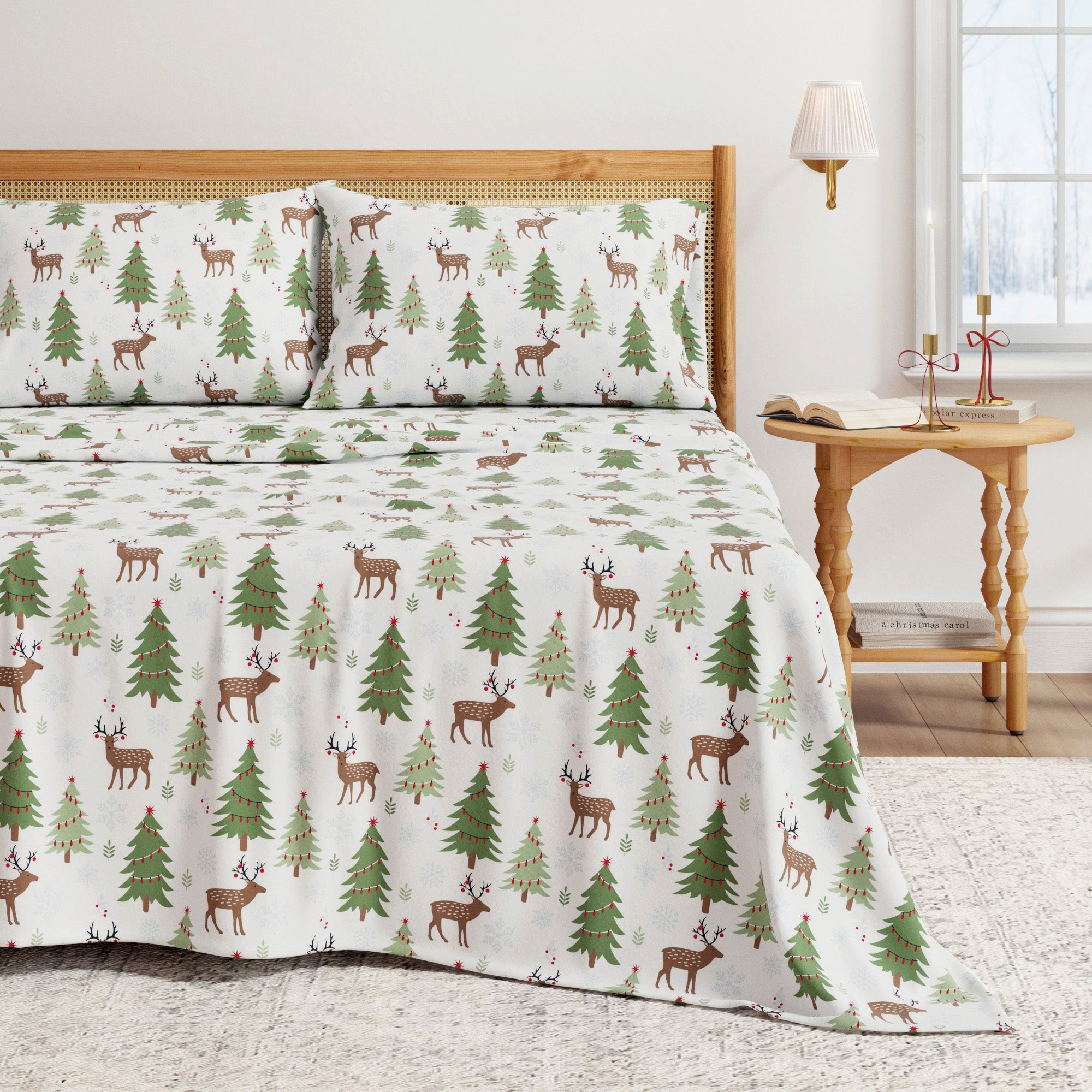 puremilo 100% Turkish Cotton Flannel Sheet Sets
