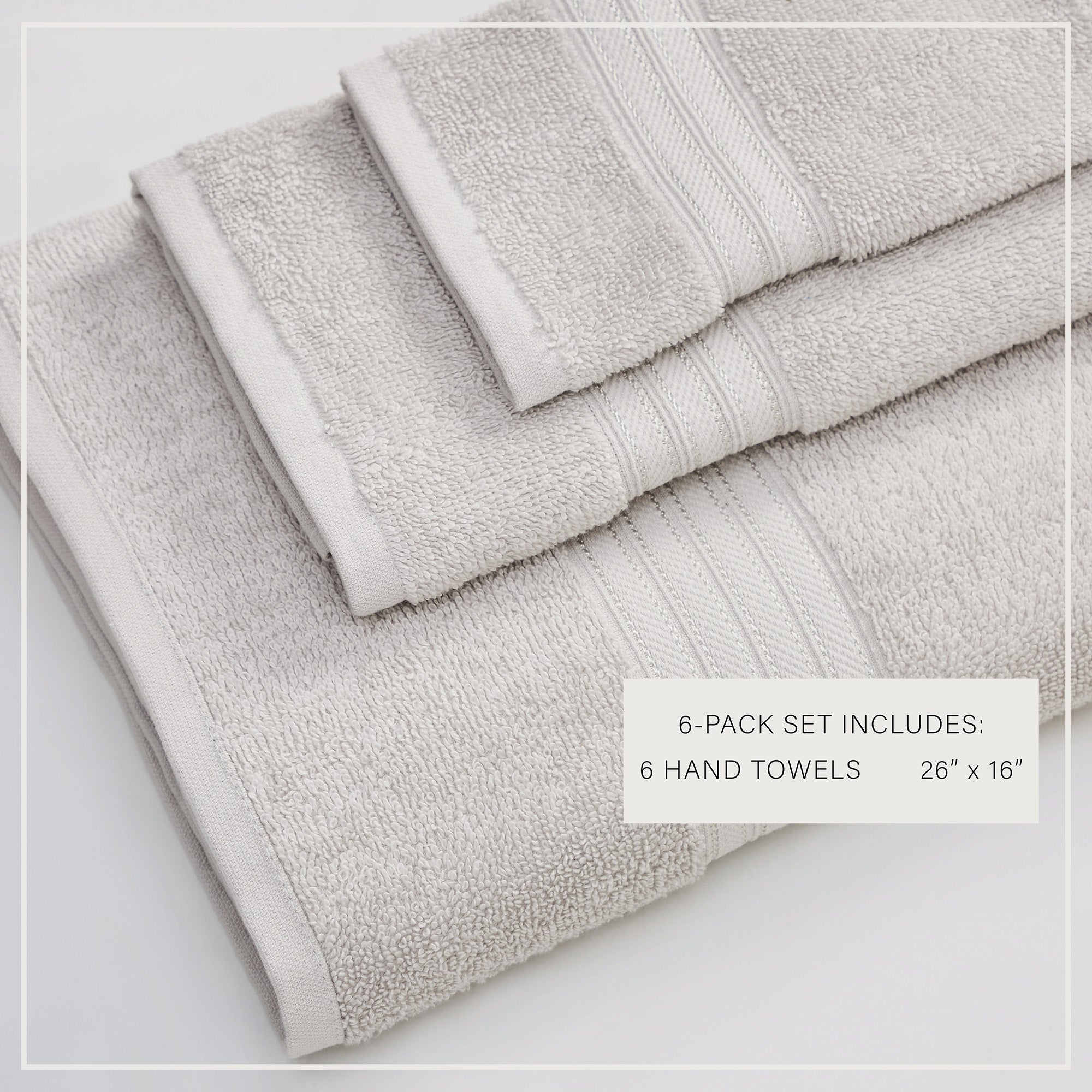 puremilo Cotton Terry Bath Towel Set