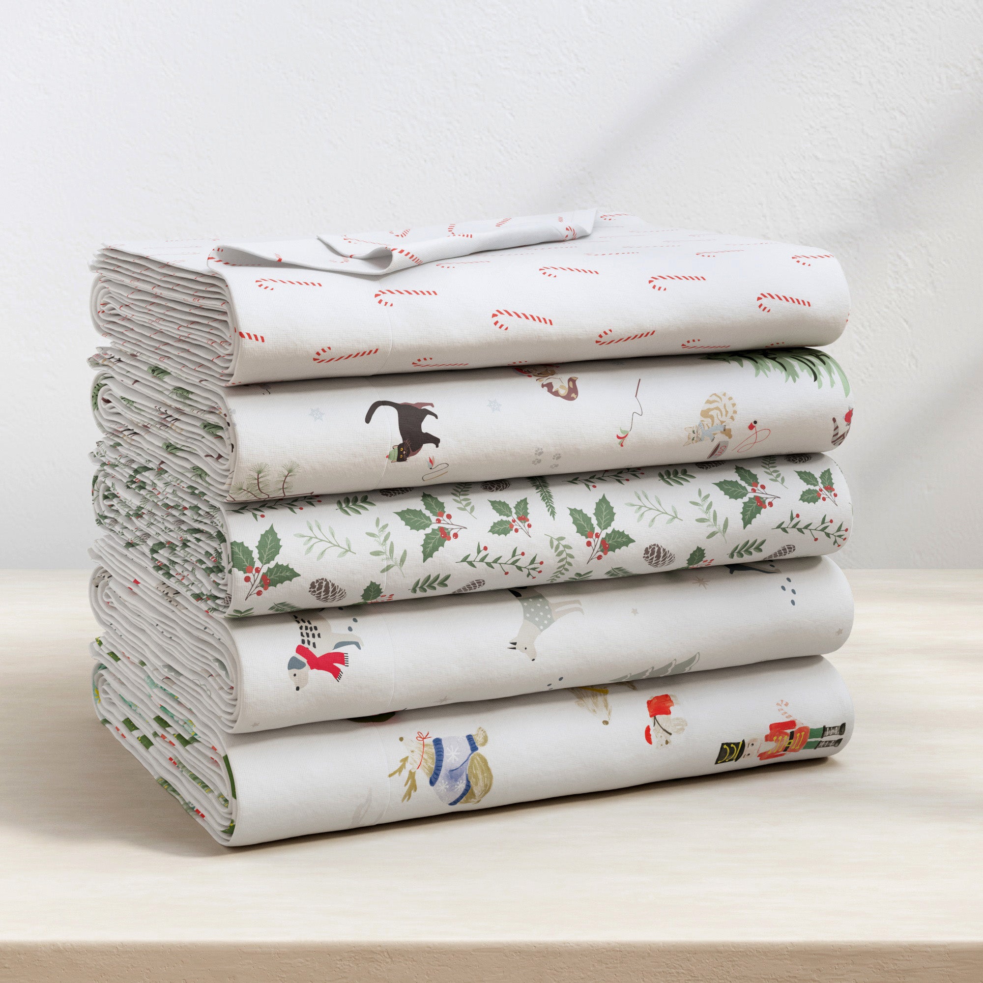 puremilo 100% Turkish Cotton Flannel Sheet Sets