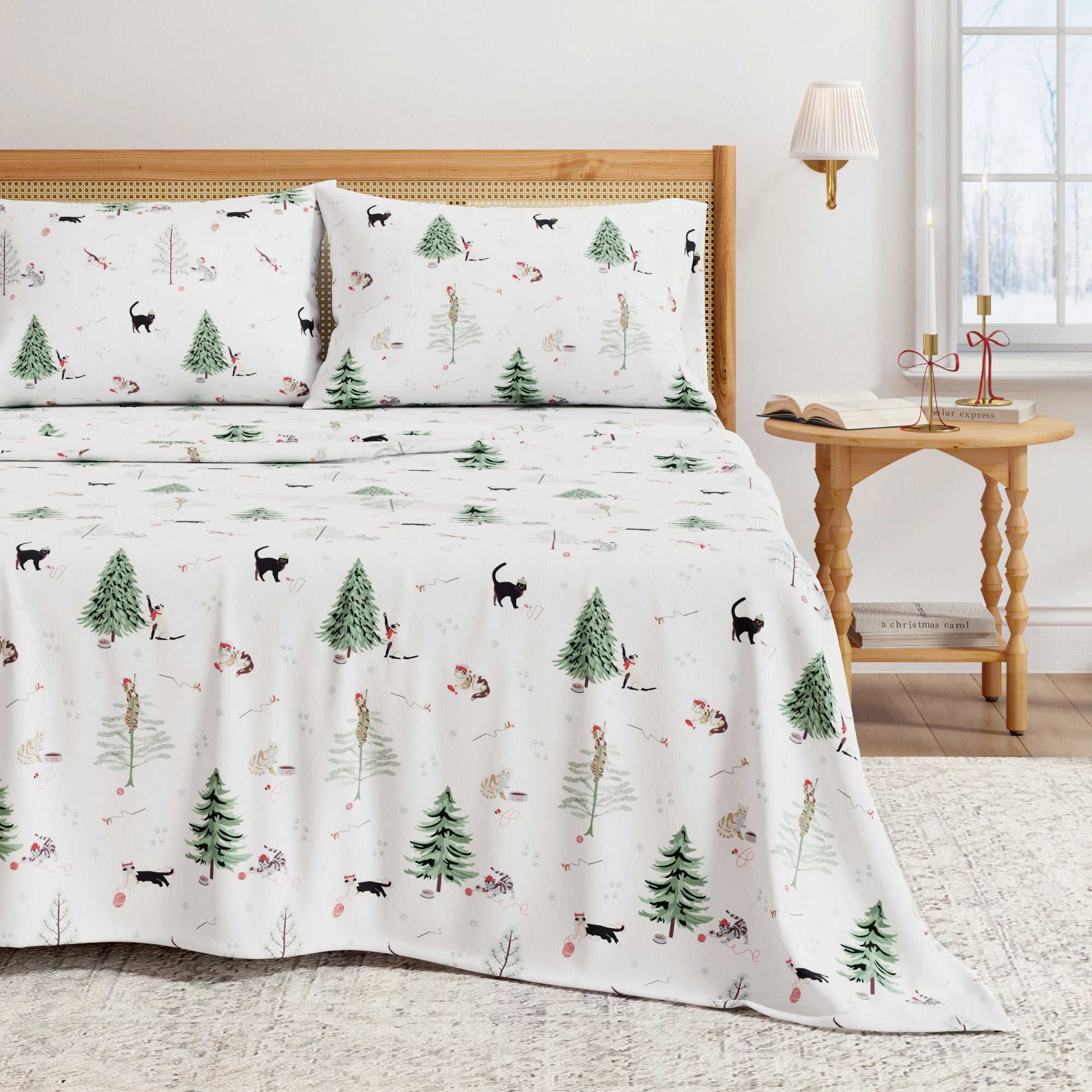 puremilo 100% Turkish Cotton Flannel Sheet Sets