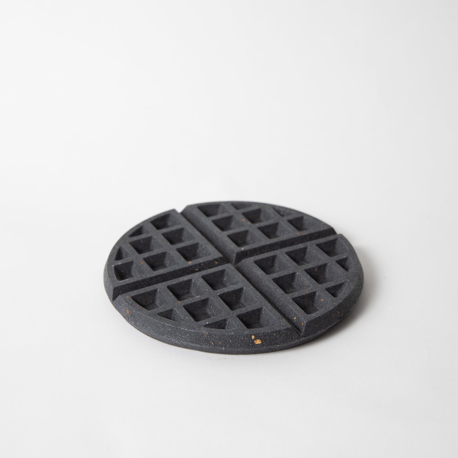 puremilo Waffle Trivet | Black Terrazzo