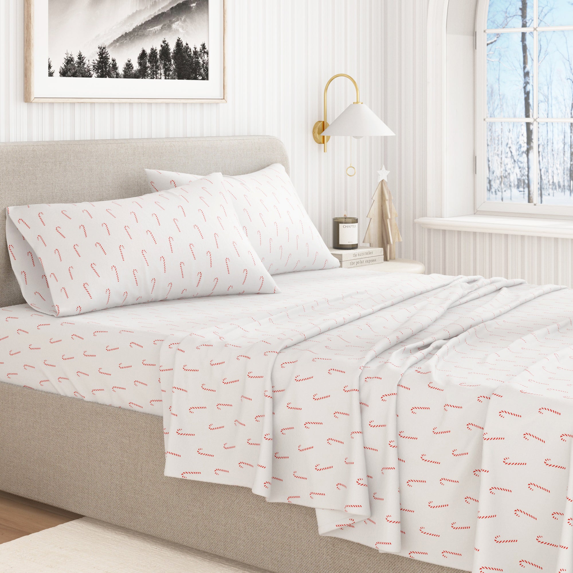 puremilo 100% Turkish Cotton Flannel Sheet Sets