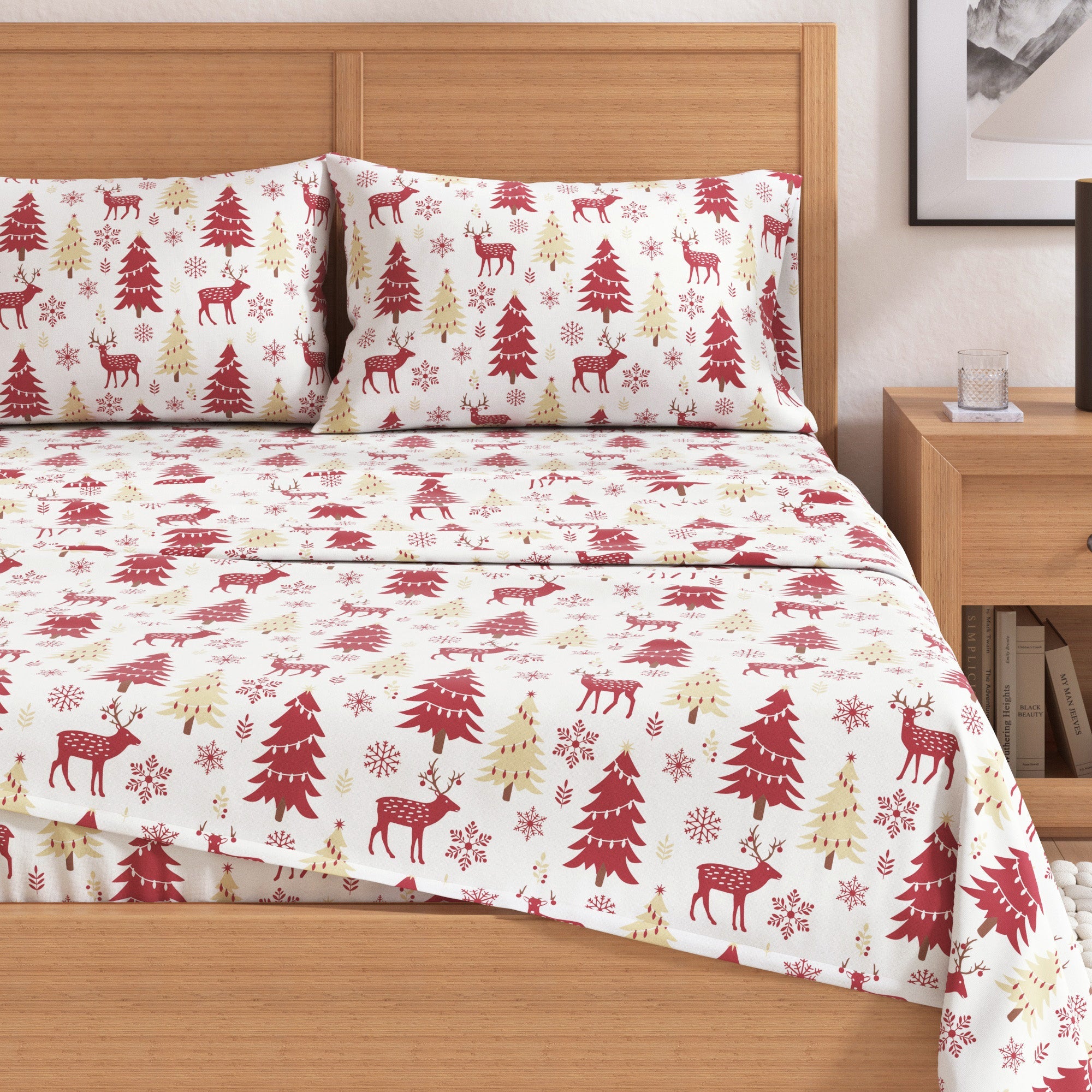 puremilo 100% Turkish Cotton Flannel Sheet Sets