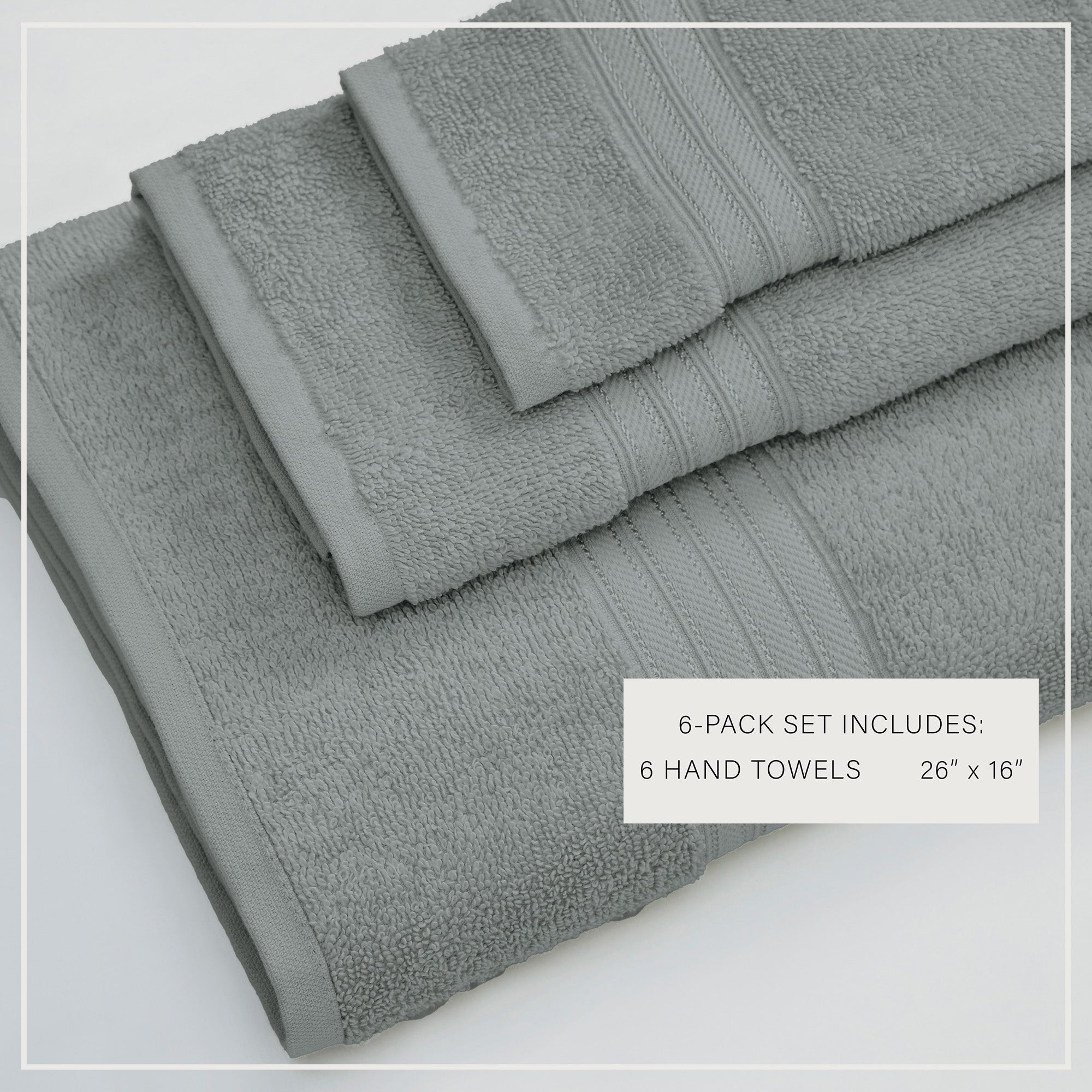 puremilo Cotton Terry Bath Towel Set