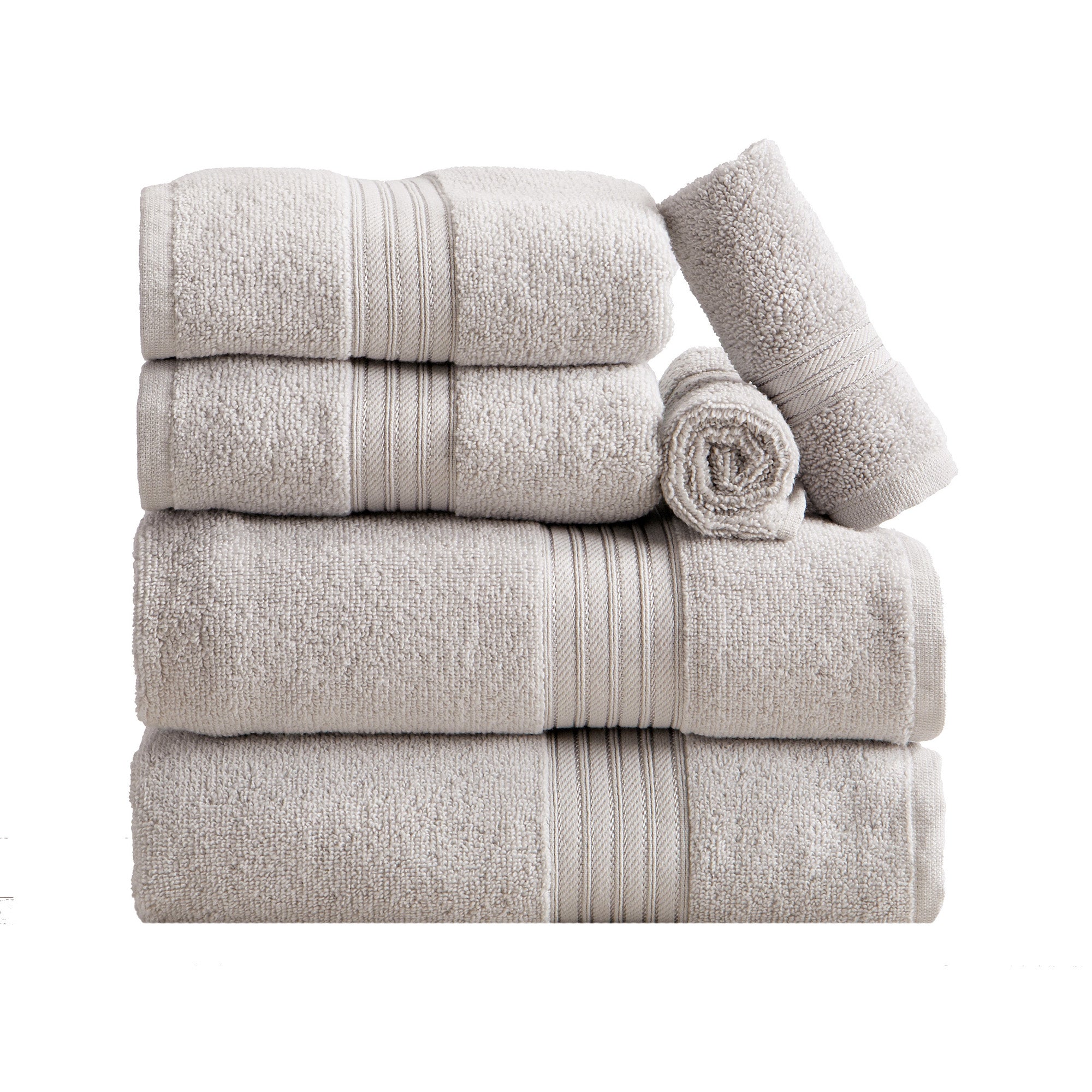 puremilo Cotton Terry Bath Towel Set