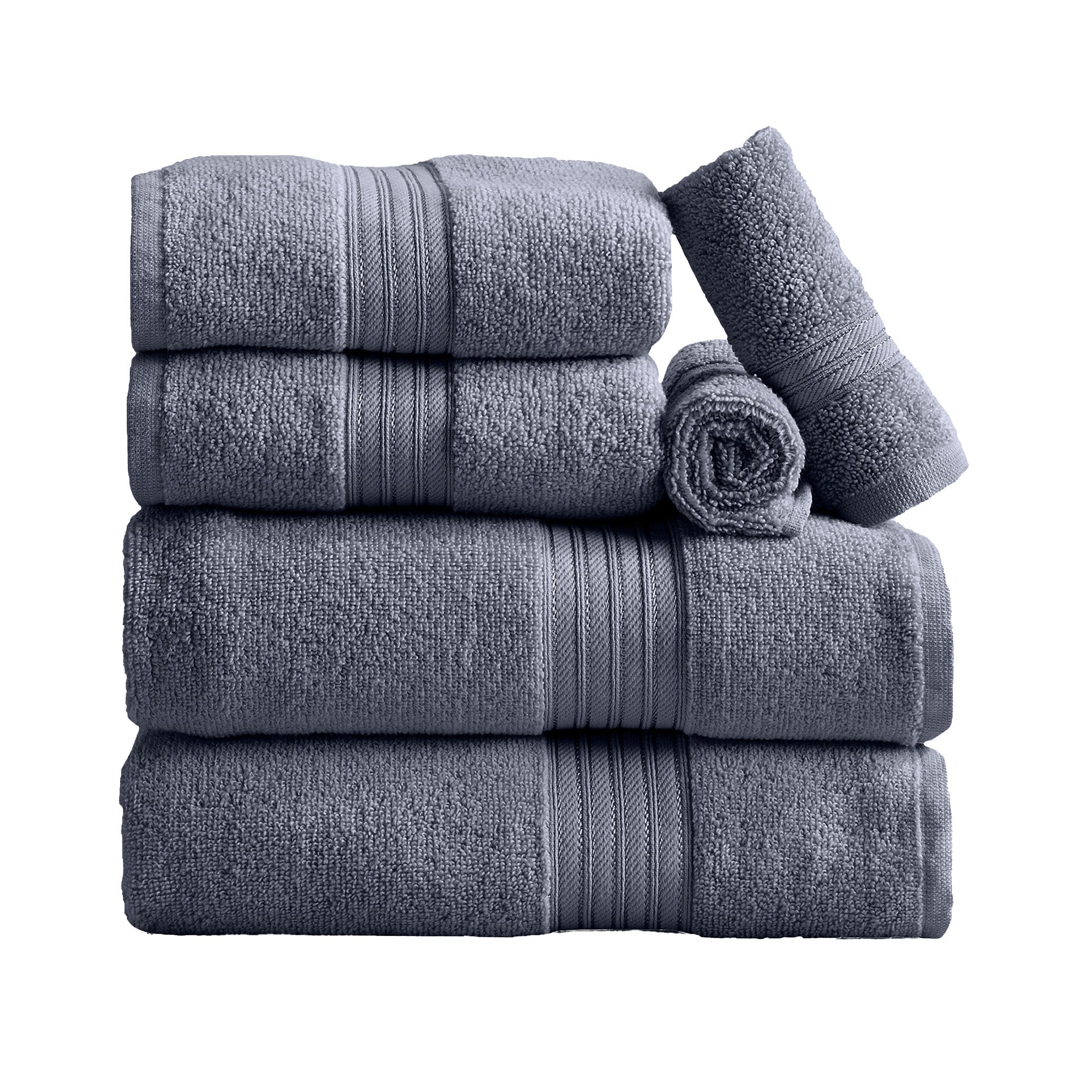puremilo Cotton Terry Bath Towel Set