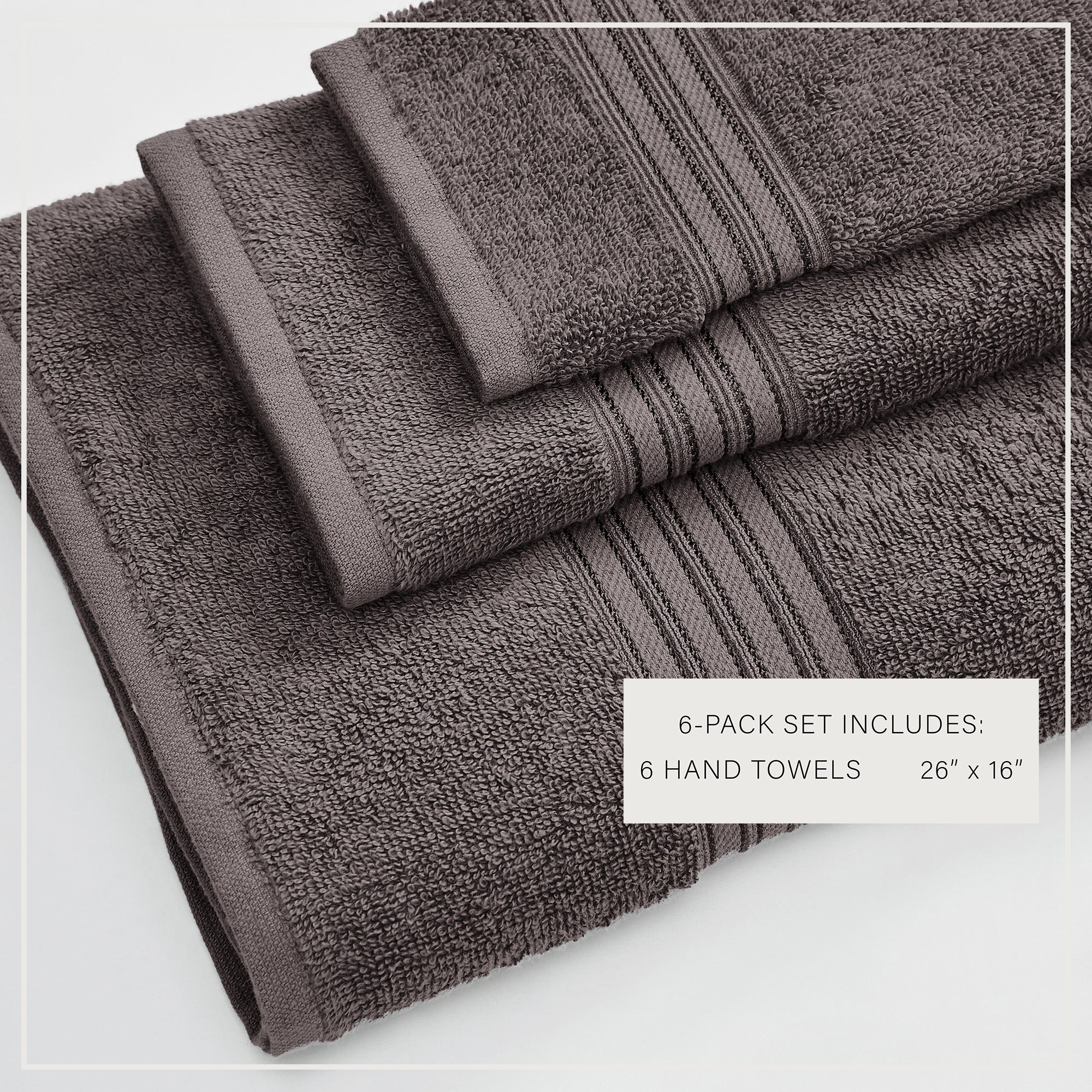 puremilo Cotton Terry Bath Towel Set