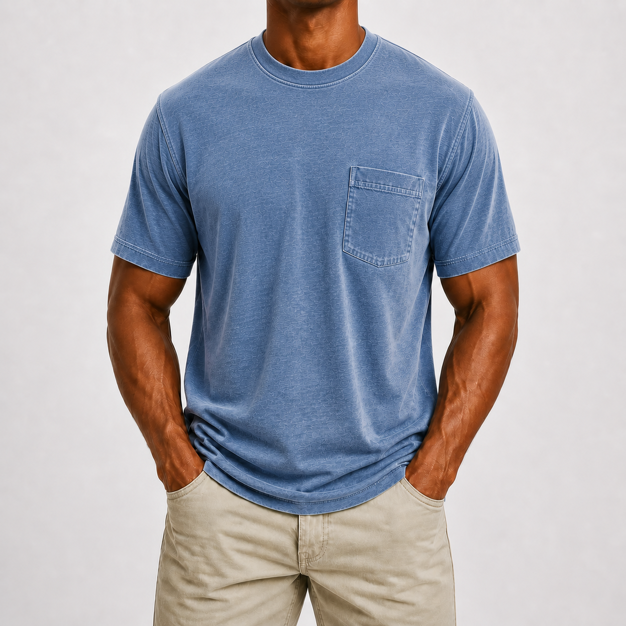 Washed Khaki Beige 8-Pack