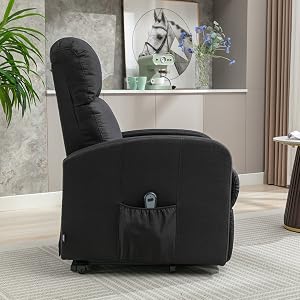 Sillón relax con reclinación eléctrica automática función auto ayuda lavantapersonas