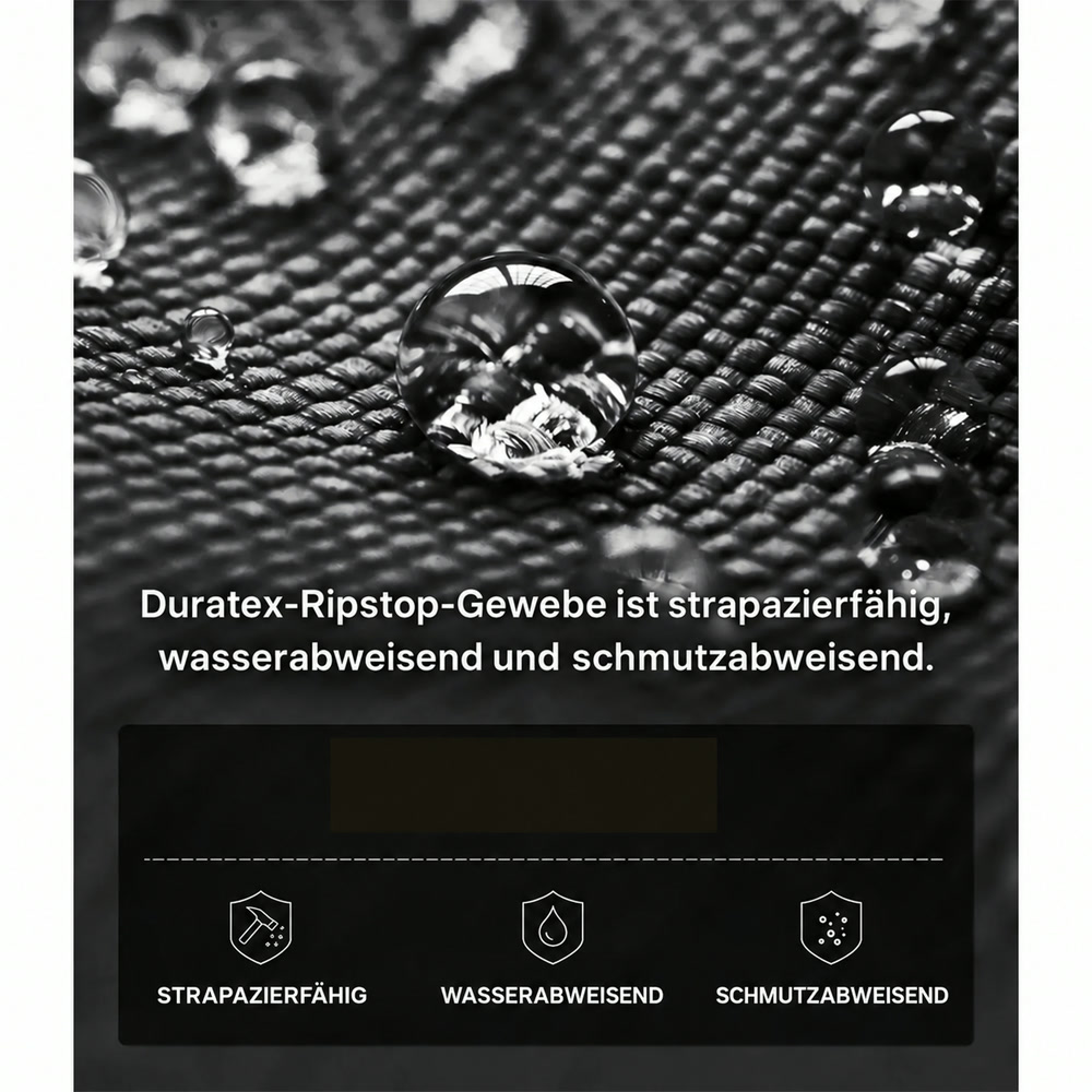 🔥8ER-PACK nur 25,99 €🔥 Herren-Ripstop-Arbeitshose, wasserabweisende Outdoor-Taktikhose - 02