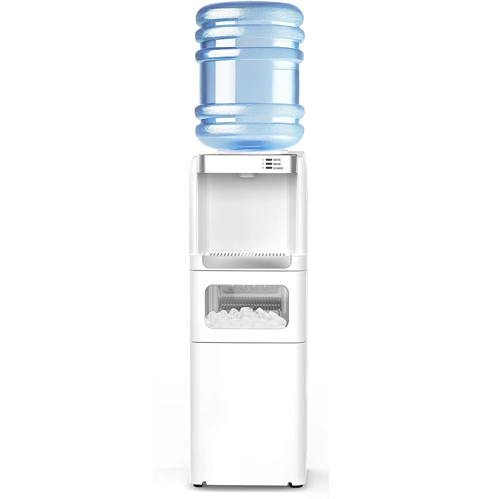 3-in-1 Water Dispenser with Built-In Ice Maker