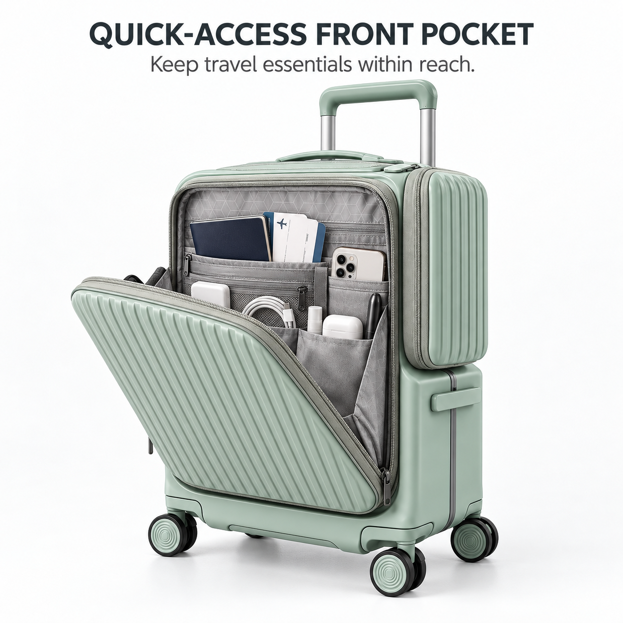 The 3-Section Suitcase Made for Smarter Packing