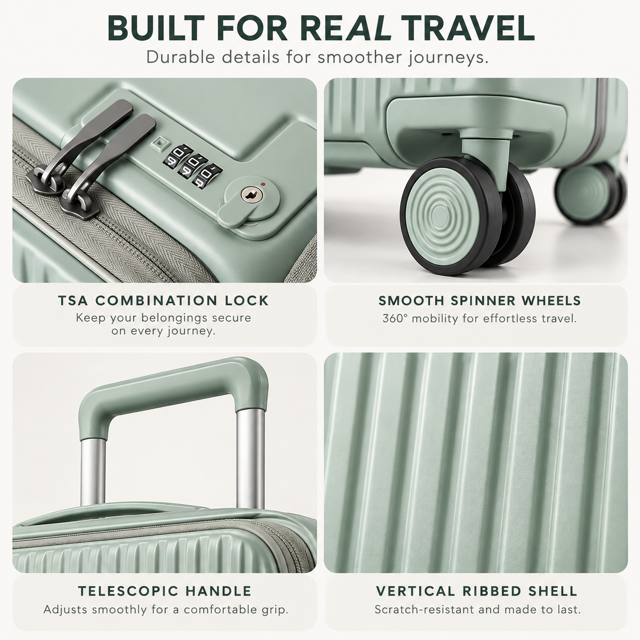 The 3-Section Suitcase Made for Smarter Packing
