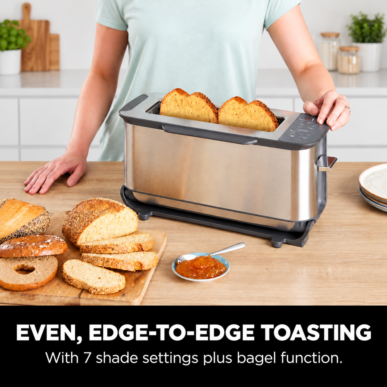 3-in-1 Flip Toaster, Grill & Panini Press