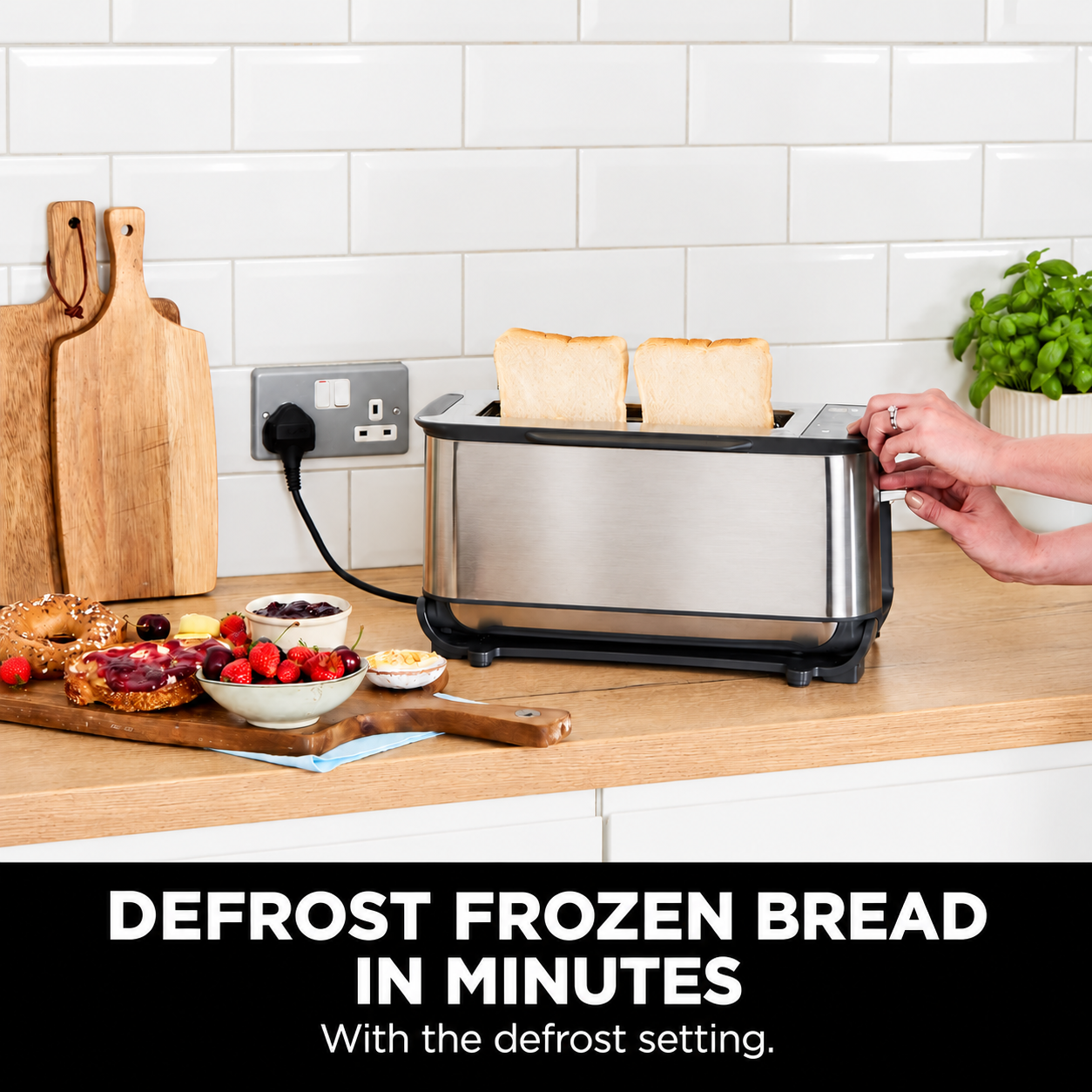 3-in-1 Flip Toaster, Grill & Panini Press