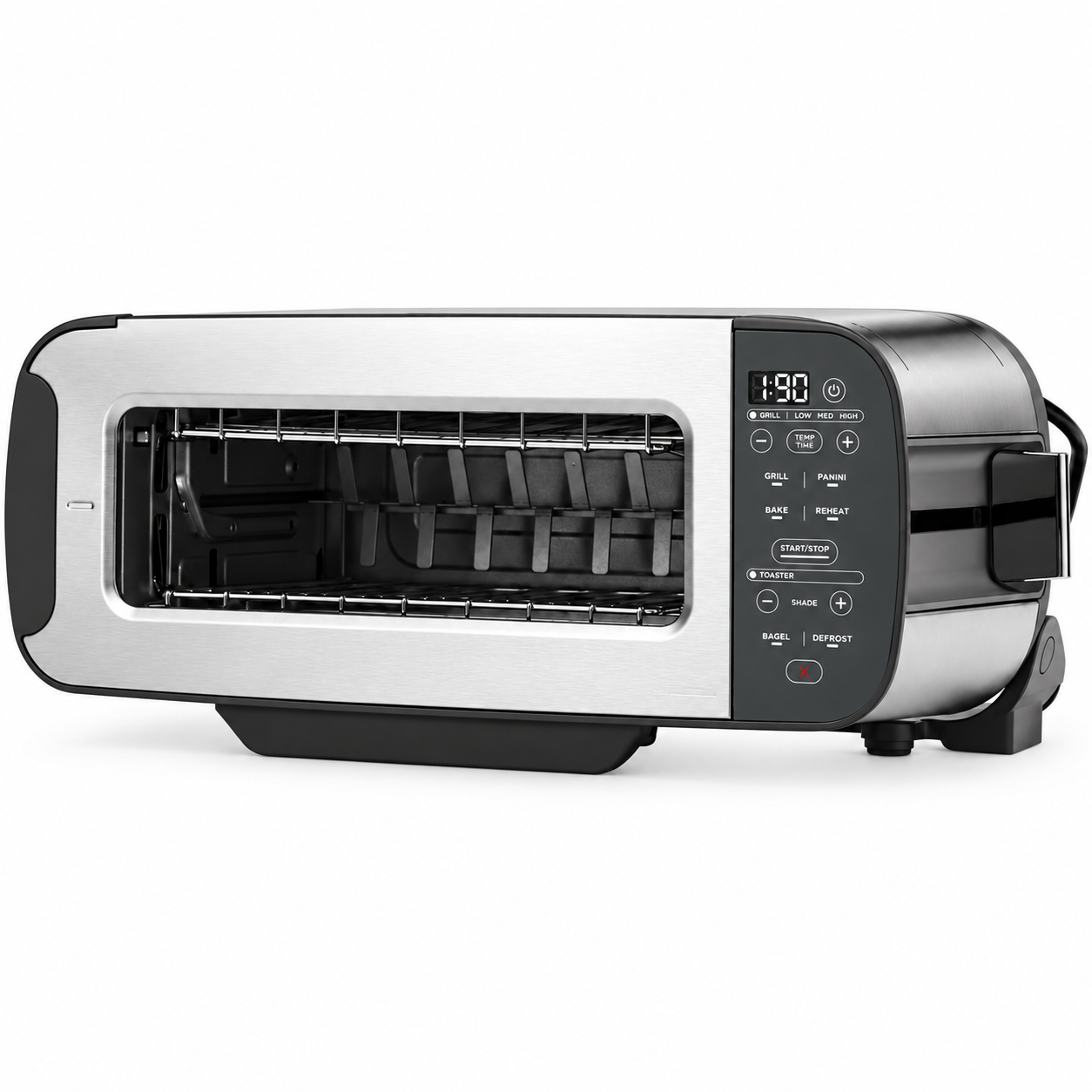 3-in-1 Flip Toaster, Grill & Panini Press