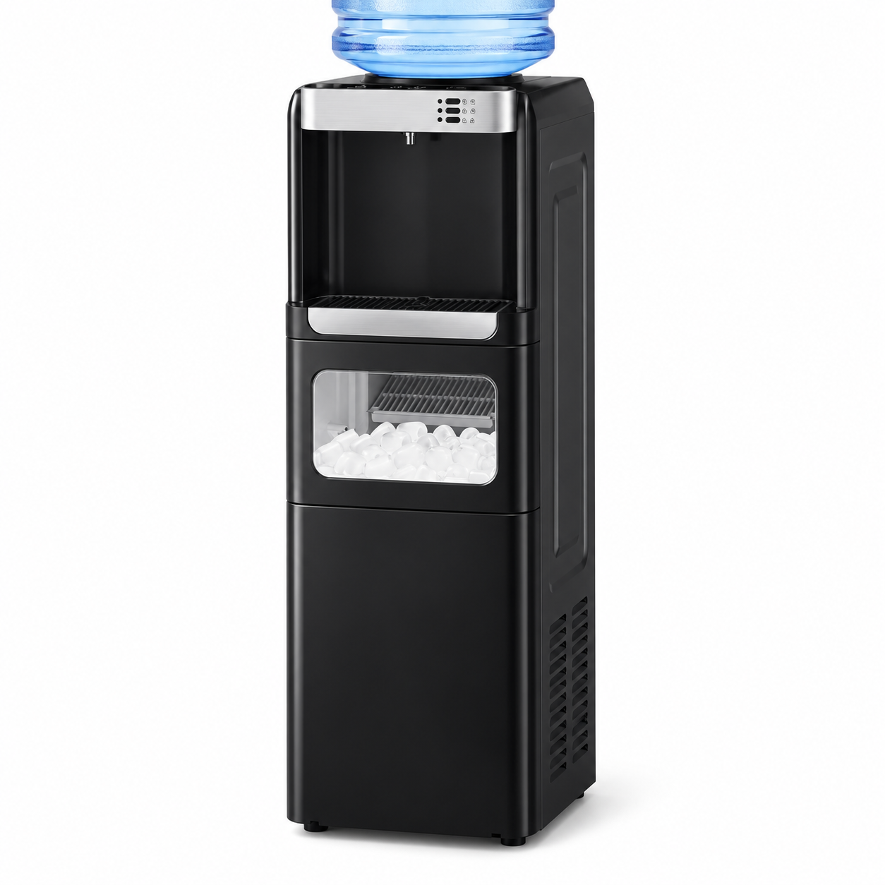 3-in-1 Water Dispenser with Built-In Ice Maker