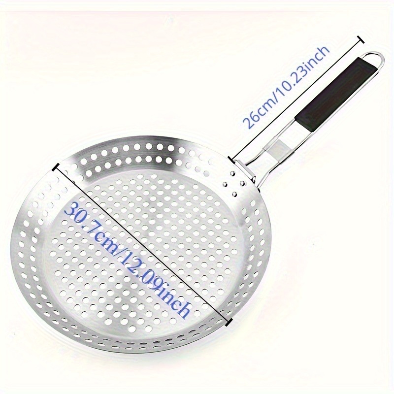 Perforated Grill Pan with Handle