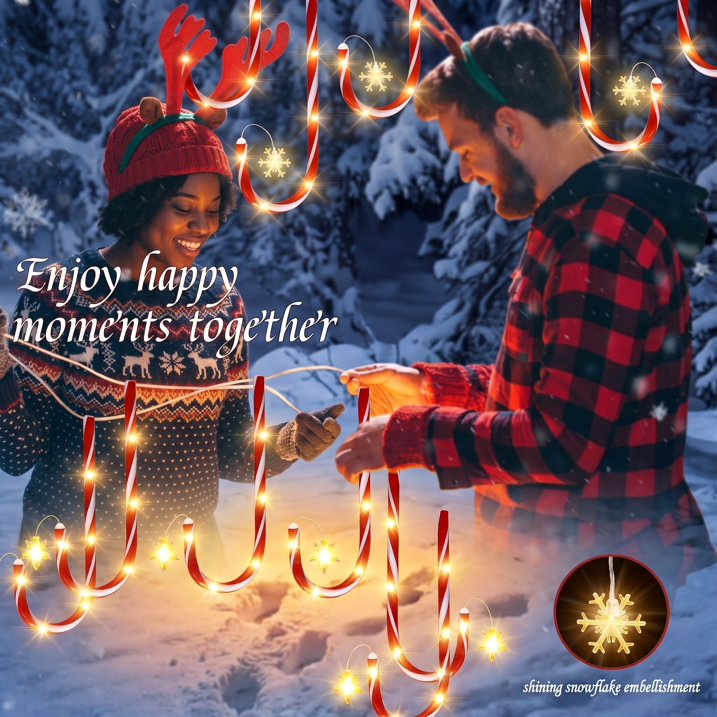 MQOALA 12 Pack Solar Christmas Candy Cane Lights, 8 Modes with Remote Control, Waterproof Outdoor Christmas Pathway Lights for Garden Yard Patio Xmas Decoration
