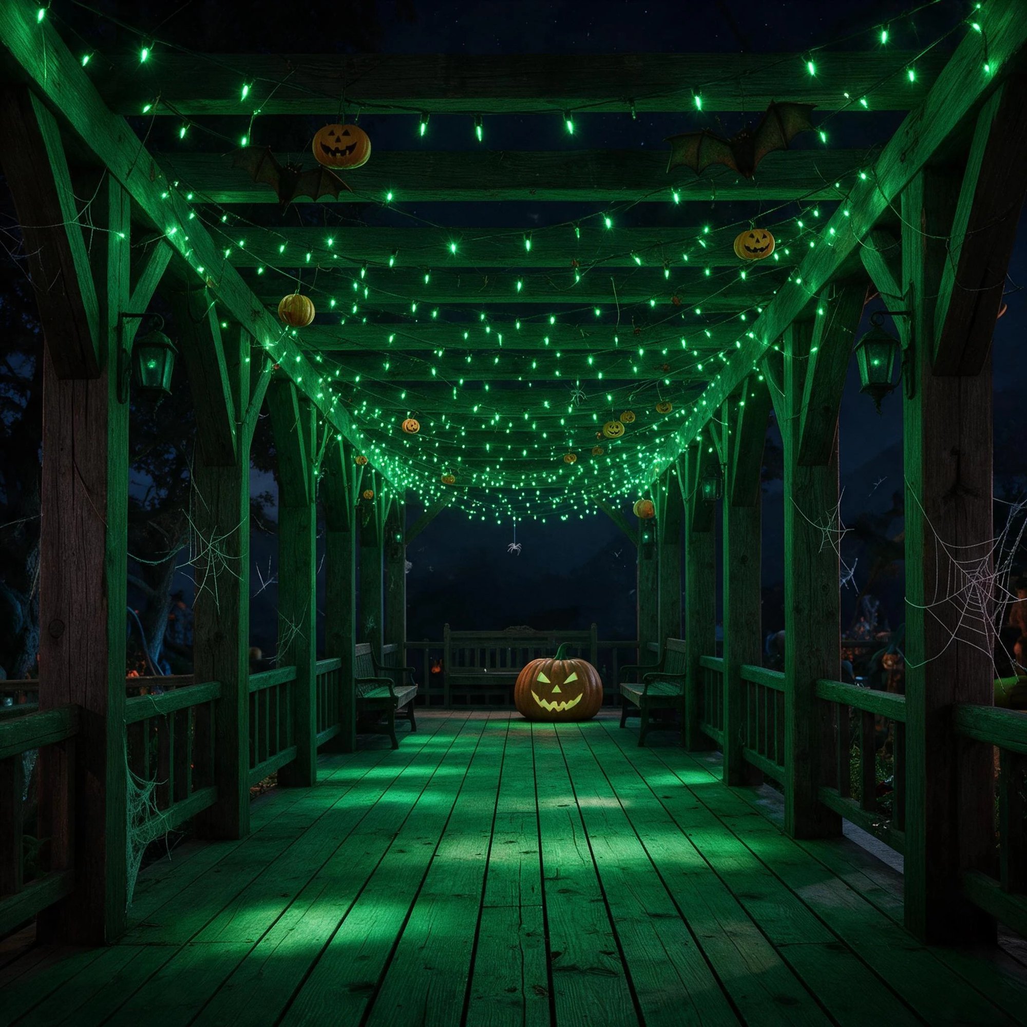 MQOALA String Lights, 100 LED Battery Operated 33FT Mini Lights, 8 Modes, Indoor Outdoor Patio, Halloween, Christmas, Party Holiday Decor, Green Wire