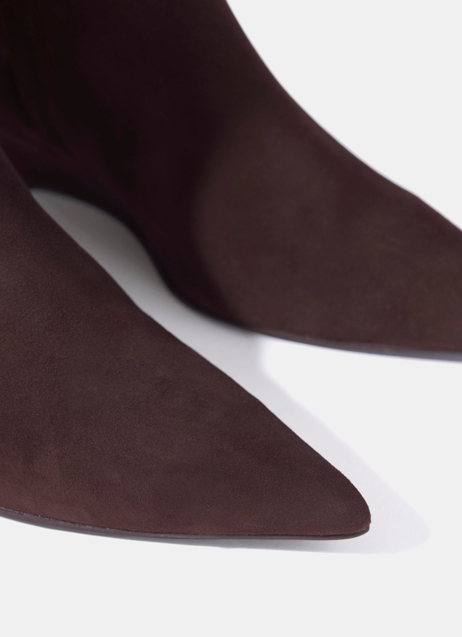 Kailey Brown Suede Wedge Ankle Boots