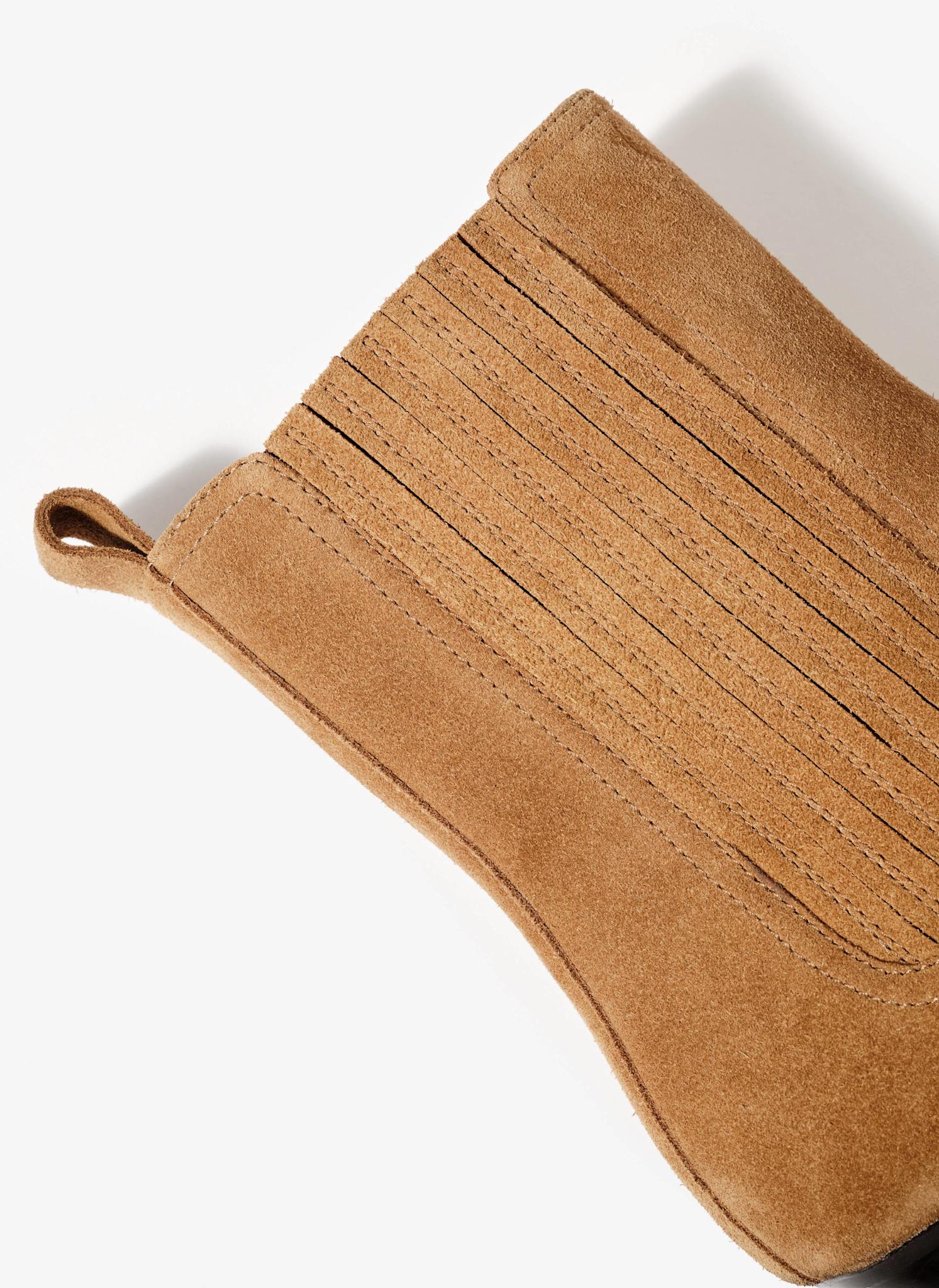 Tate Tan Suede Ankle Boots