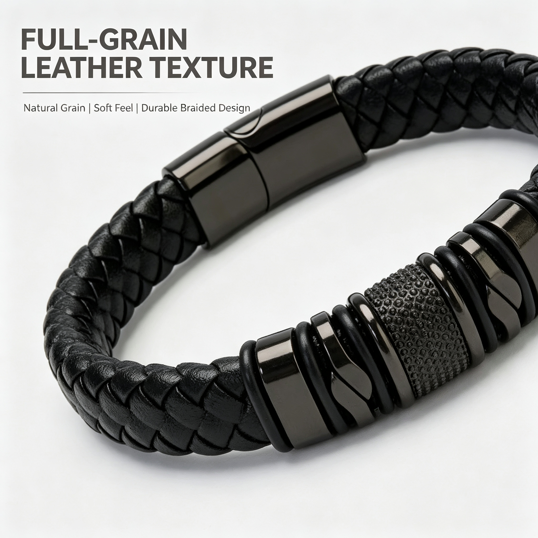 Premium Leather Bracelet For Men
