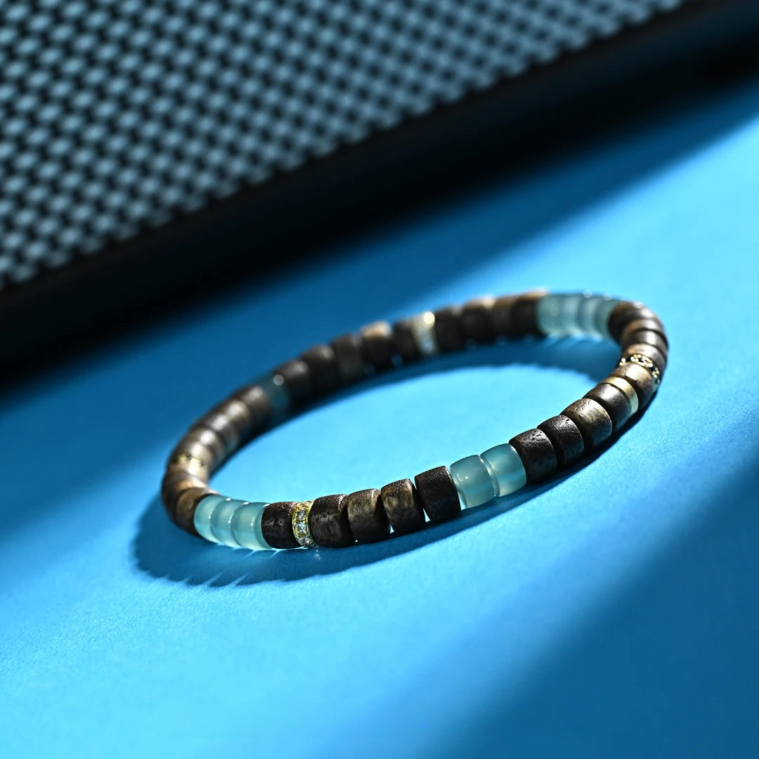 Natural Agarwood Jade Bracelet