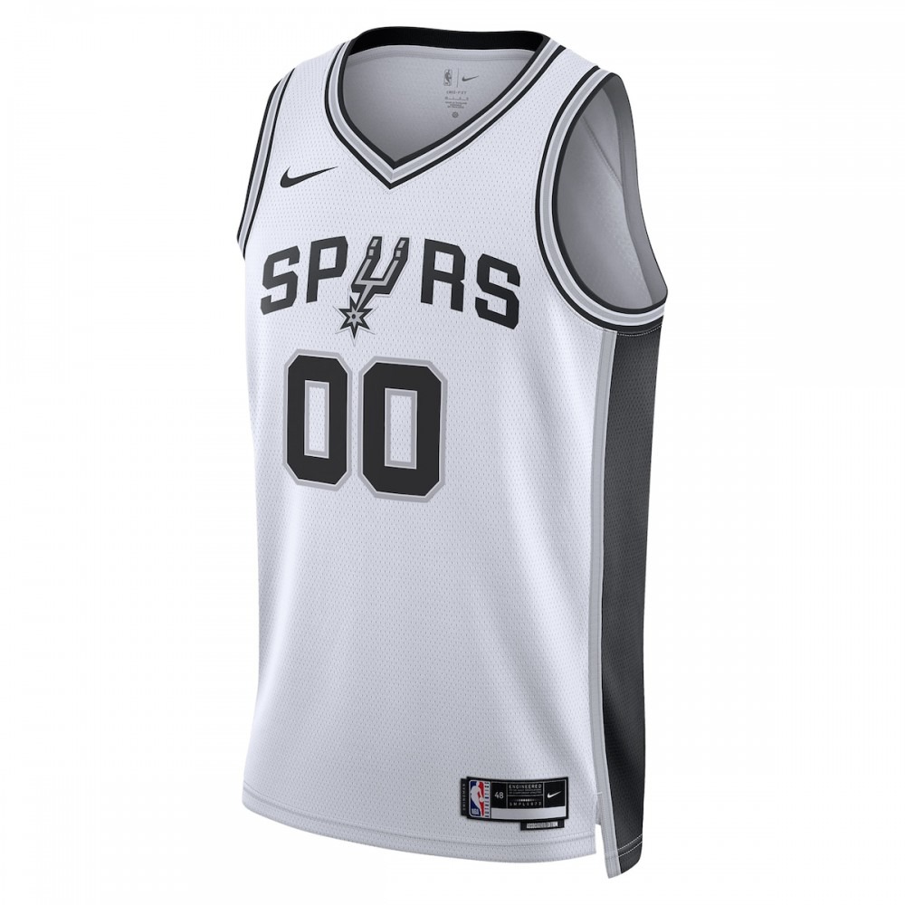 San Antonio Spurs Association Edition Jersey White NBA Women Fan Wear Custom Number